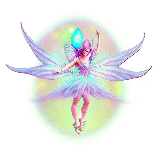 Glowing Flying Fairy