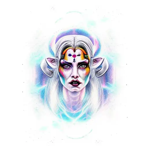 Women Aries From Hell Portrait