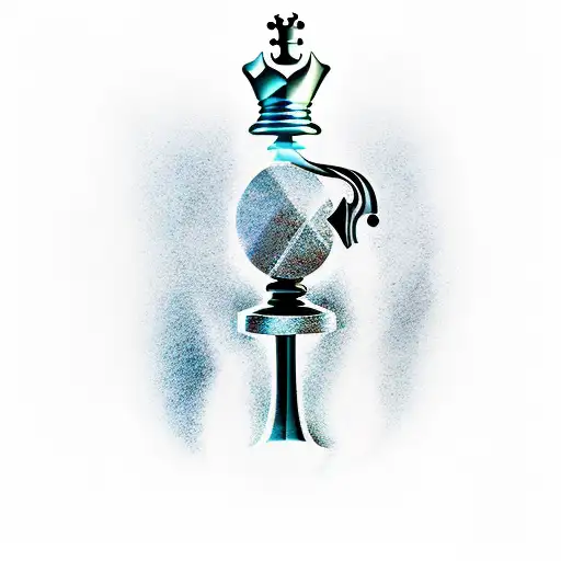 Chess King Piece