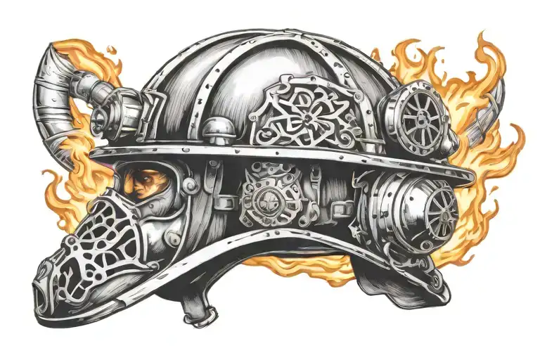 Traditional Firefighter Helmet