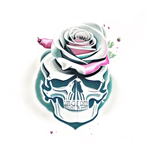 Skull And Roses