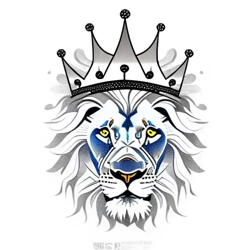 Lion With Crown