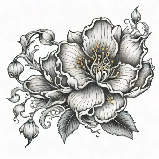 Flower Blooming Chinese