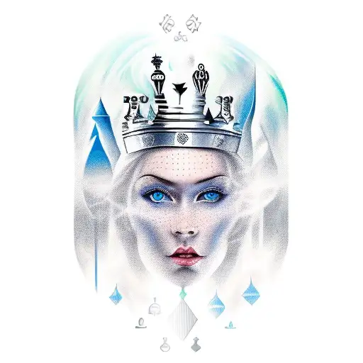 Nordic Lewis Chess Piece Queen
