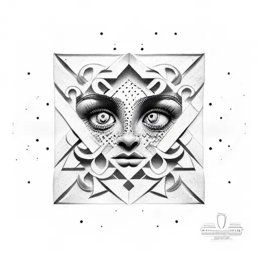 Design A Tattoo Inspired By Ancient Greek And Roman Numerals Using Dotwork Style