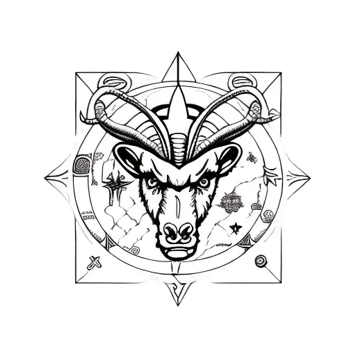 Aries Star Sign Pieces Star Sign With Mandala