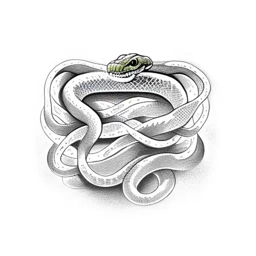 Snake Tangled Grapevine