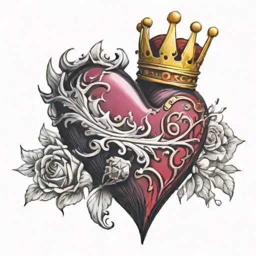 Heart With Crown