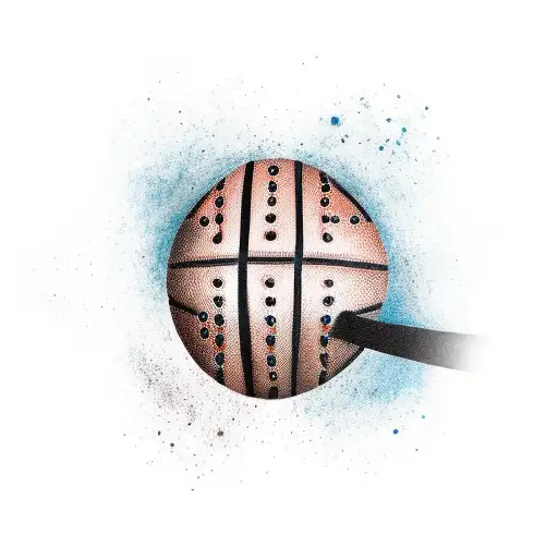 Guitar With Basketball Teeth