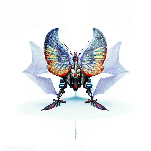Butterfly Pterodactyl Bird Robot Bird