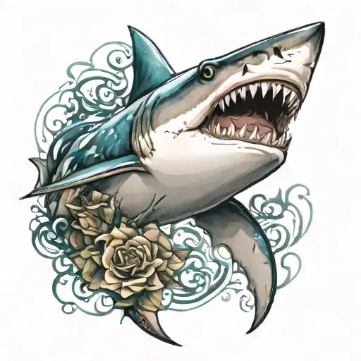 Shark Tattoo Design