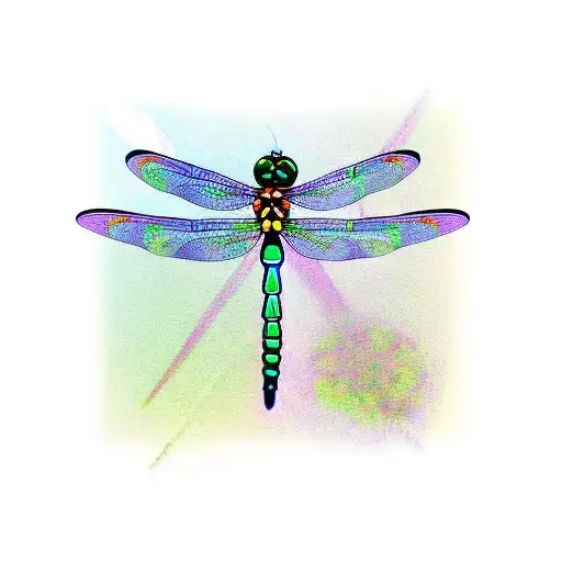 Dragonflies In Nature