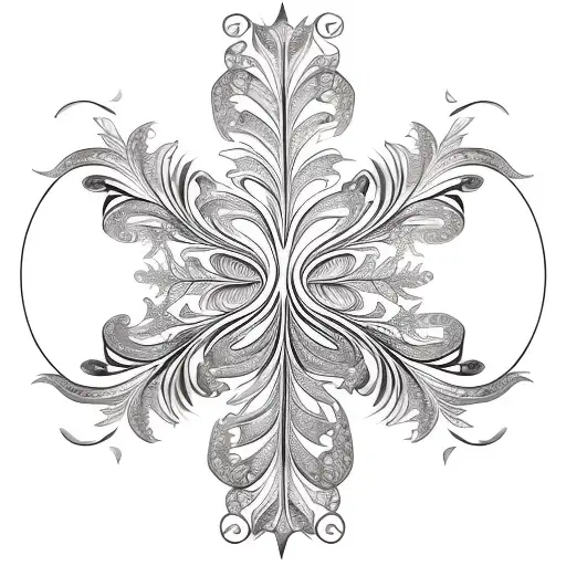 Filigree Acanthus Leaf