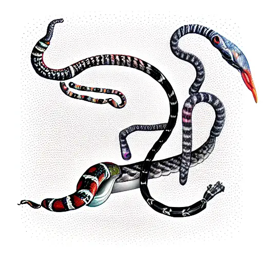 Libra With Medicine Snake