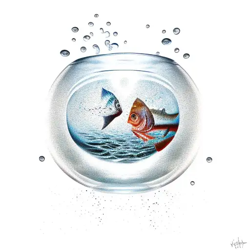 Two Lost Souls Swimming In A Fish Bowl