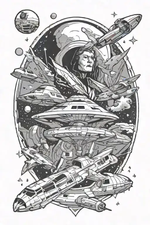 Star Wars Vs Star Trek Deep Space