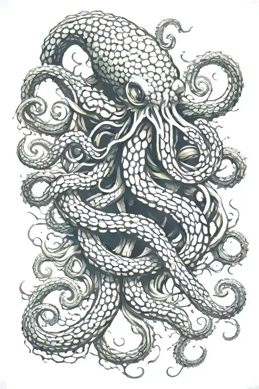 Kraken Tentacles Emerging