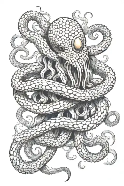Kraken Tentacles Emerging