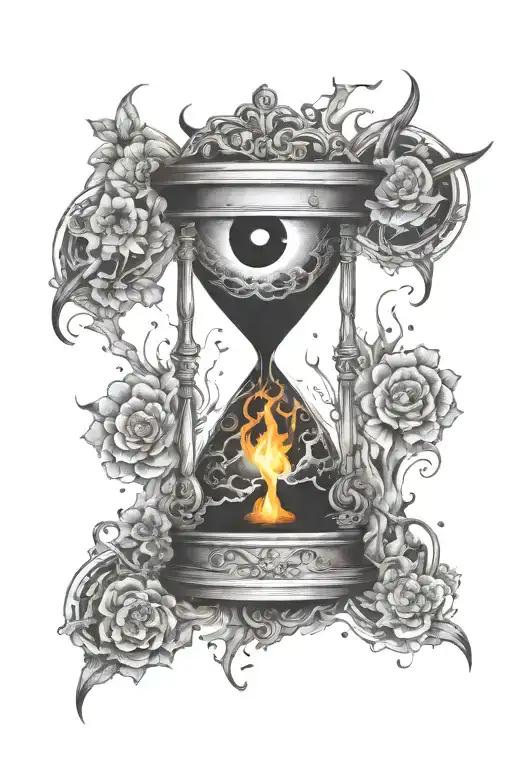 Black Hole Hour Glass