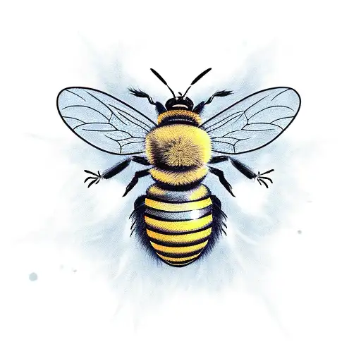 Pretty And Aesthetic Furry Bee