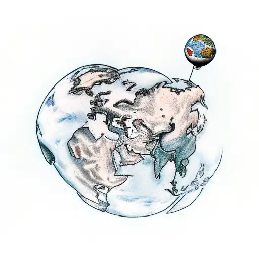 Atlas The Titan Holding The World Up