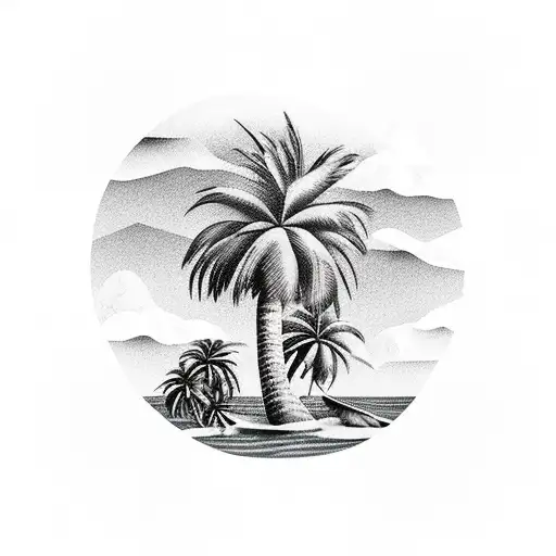 Palm Tree Island
