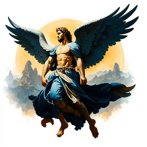 Christian Archangel Fighting