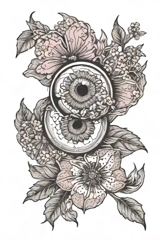 Eyeball Inside A Wildflower