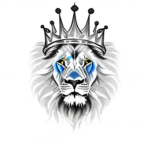 Lion With Crown