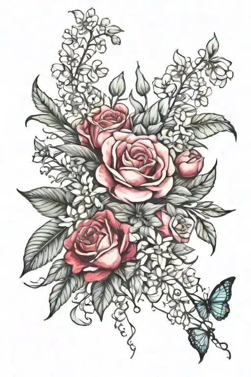 Birth Flower Bouquet