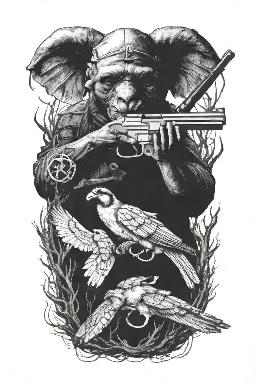 Anti Poaching With Catholic Cross