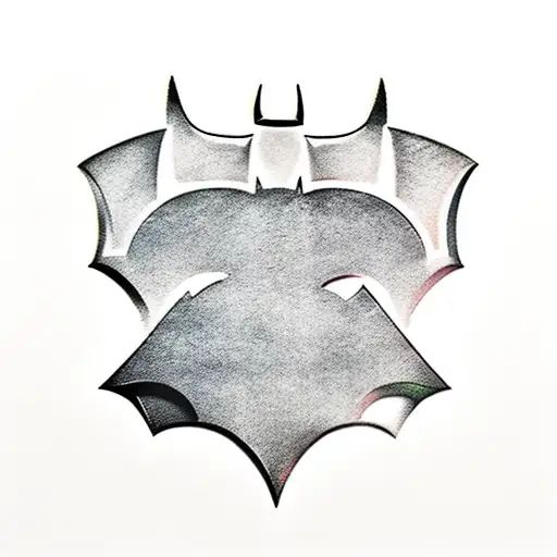 Batman Logo 3D