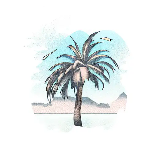 Palm Tree Waterfront
