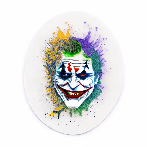 Joker On The Forearm