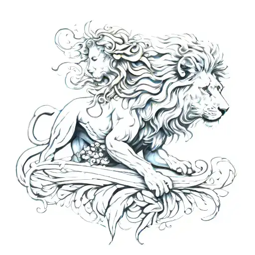 Ballerina Leo Lion Ethereal Subtle