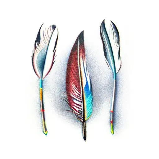 Dagger And Goose Feather
