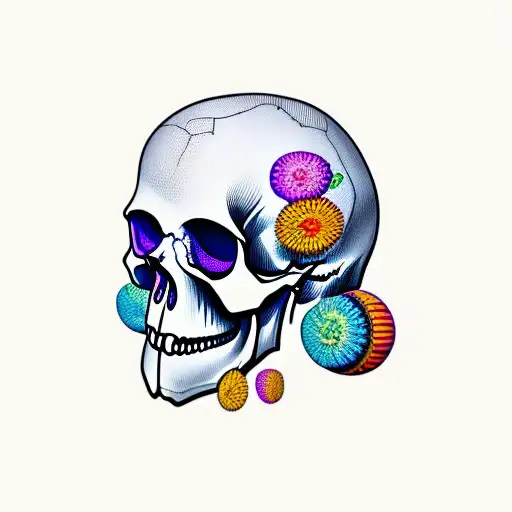 Skull Colored