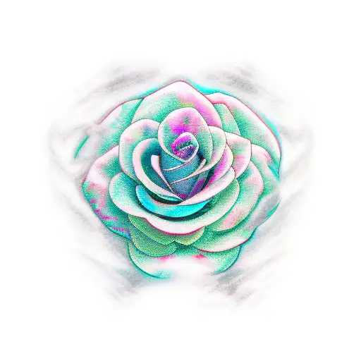 Dragon Line Japanese Rose