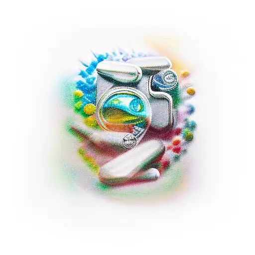 Depicting The Strength To Break Free From Opiate Pills