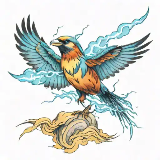 Bird Of Wind And Lightning
