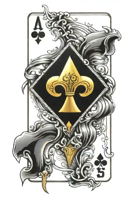 Ace Of Spades Card