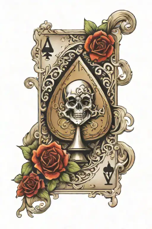 Ace Of Spades Card