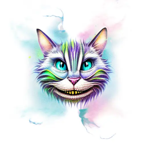 Cheshire Cat Floating