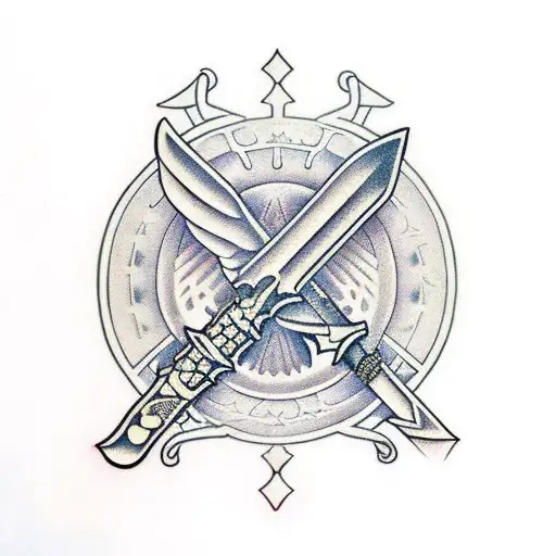 Asclepius Symbol With Sword