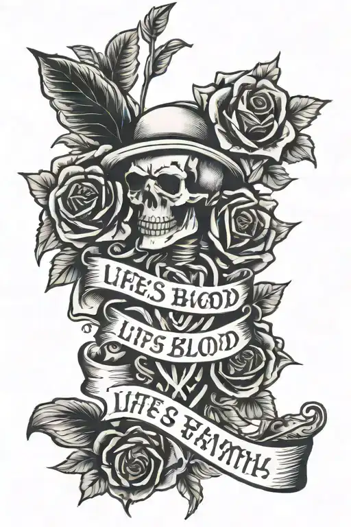 Life's Blood Is Faith And Family