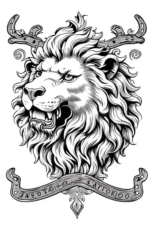 Horseshoe Lion Surrounded