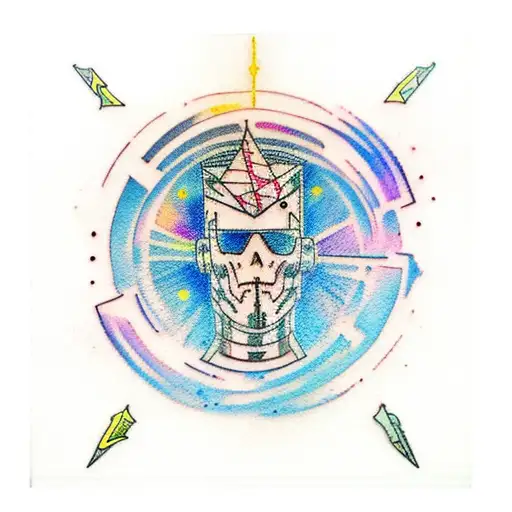 Cyberpunk Watercolour