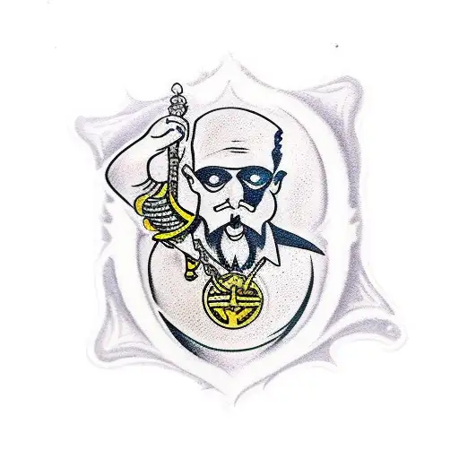 Hand Holding Tarot Card