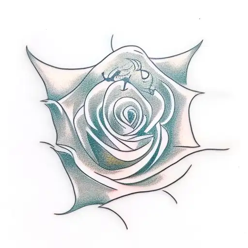 The Name Inaiyah Implemented In A Rose