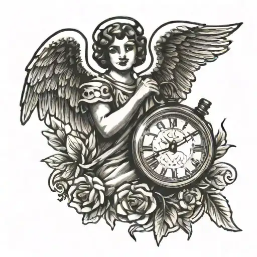 Angel With Watch